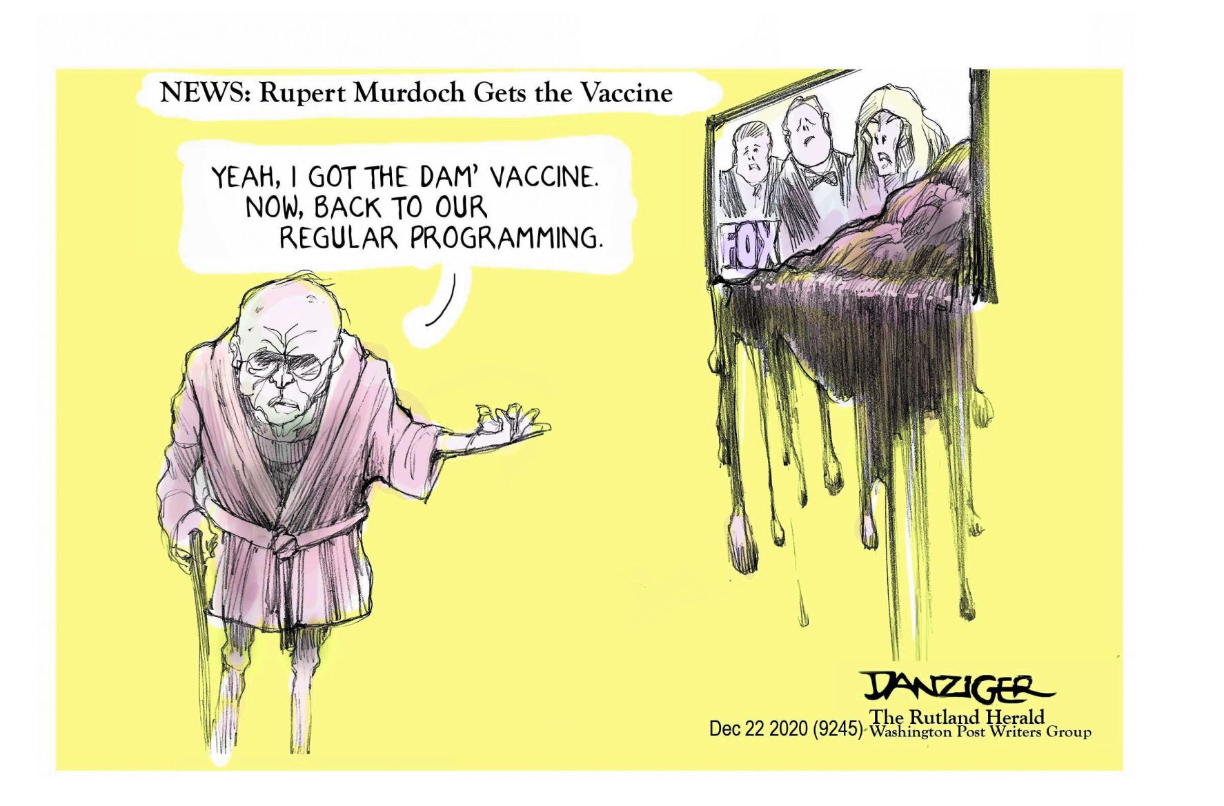 Jeff Danziger cartoon